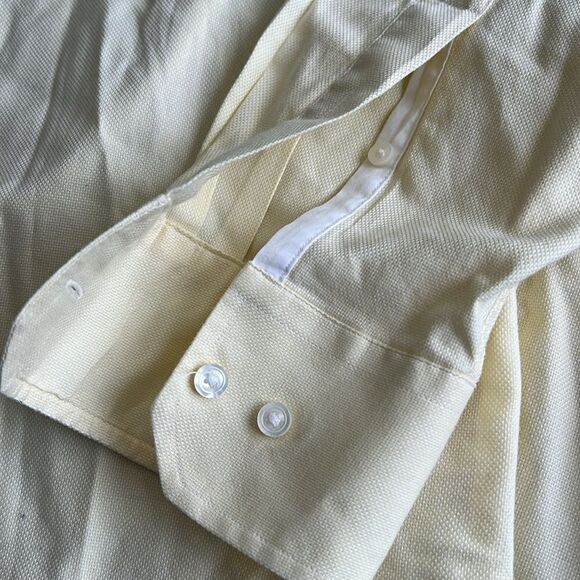 SOUTHERN TIDE SIZE M BUTTON DOWN YELLOW POLO - Picture 6 of 8